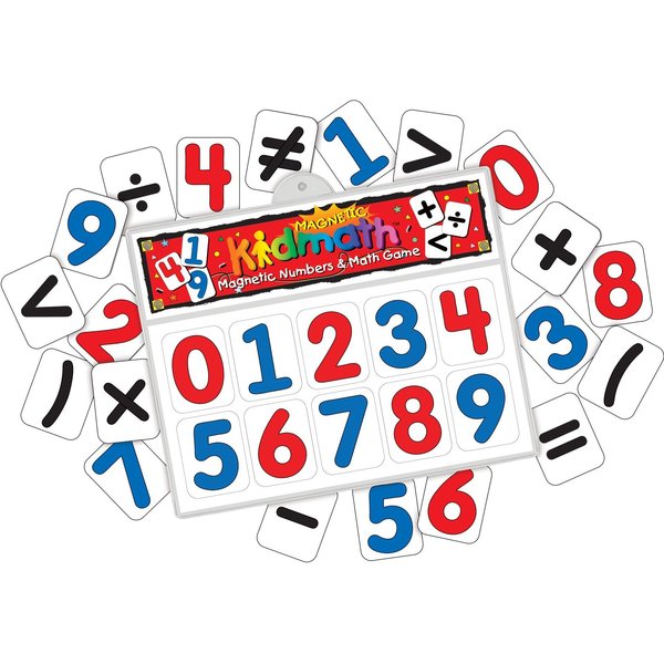 Barker Creek Learning Magnets® - Numbers & Math Signs, 30 Magnetic pieces/Package 1305